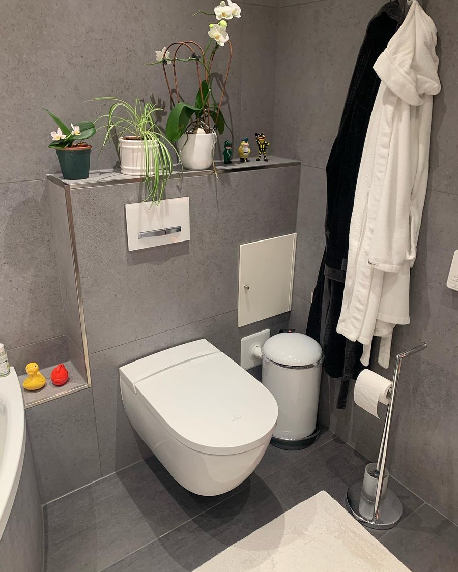 Komplettbad und Gäste-WC – Bad
