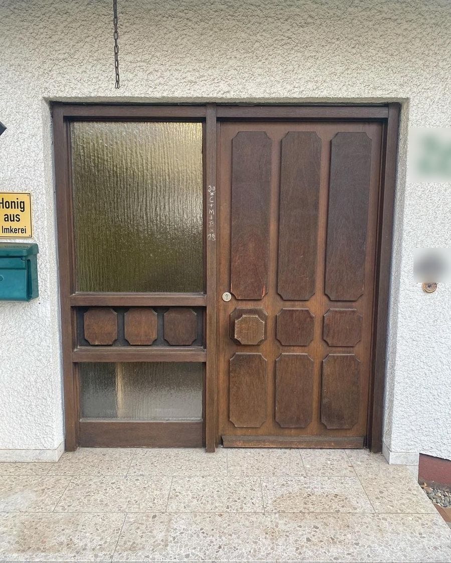 Vorher – Neue Haustür