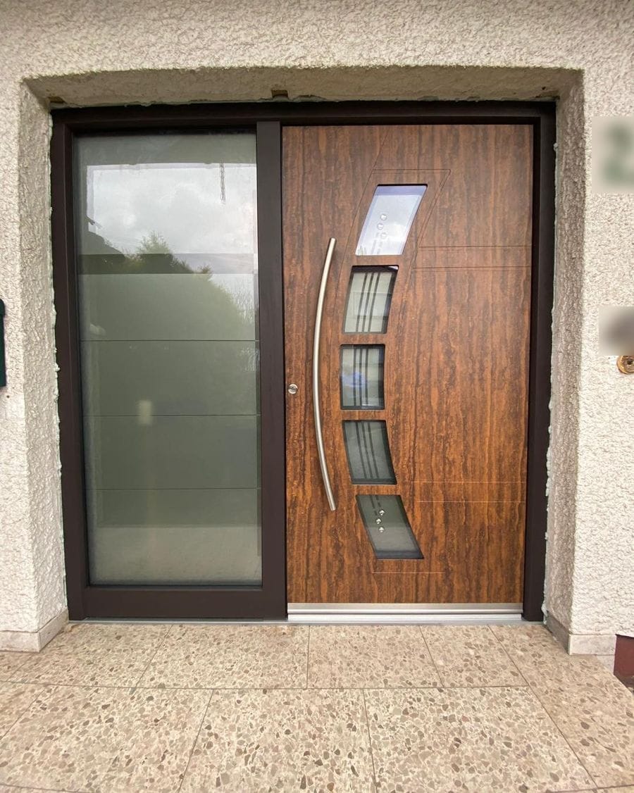 Nachher – Neue Haustür