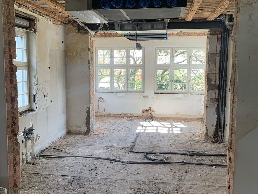 Küchenkomplettsanierung – Rohbau