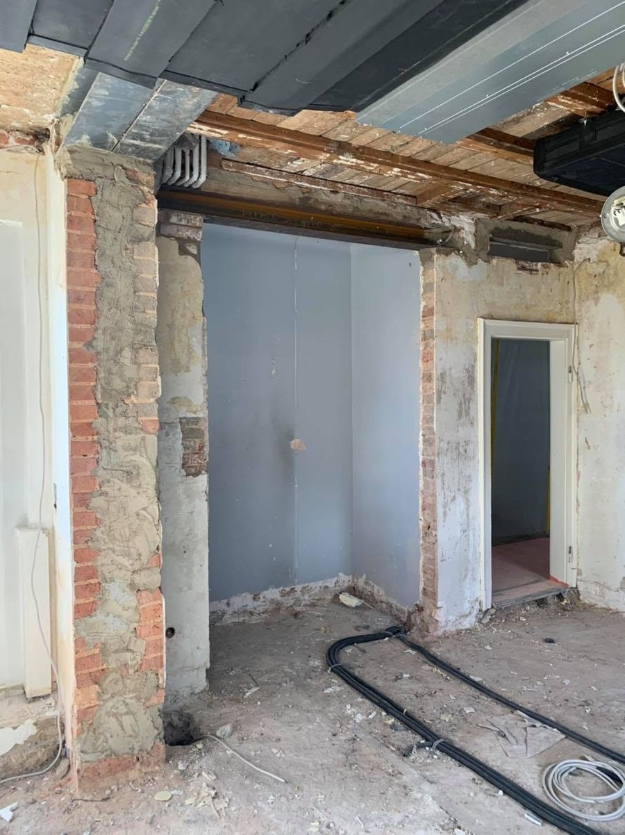 Küchenkomplettsanierung – Rohbau