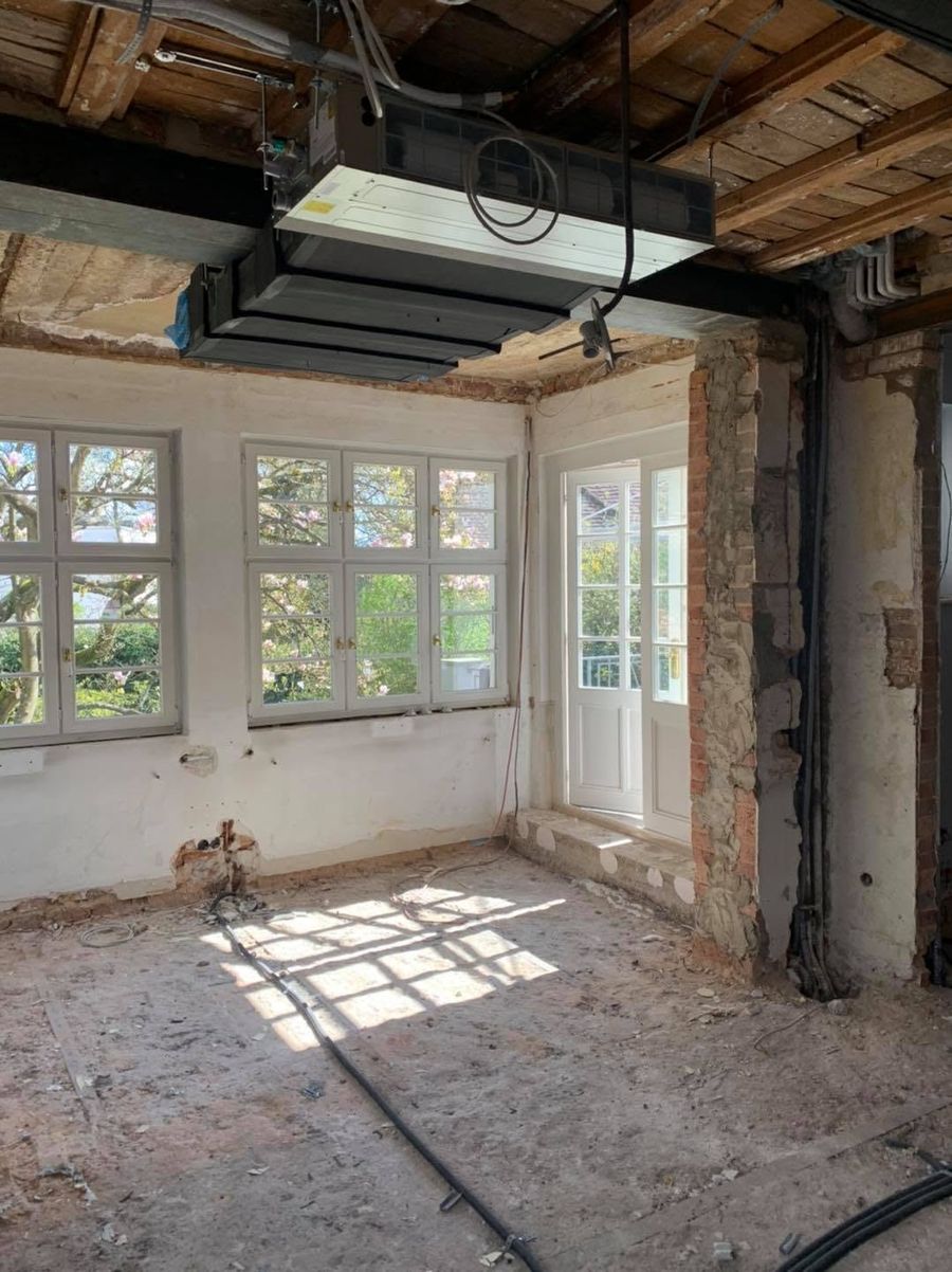 Küchenkomplettsanierung – Rohbau