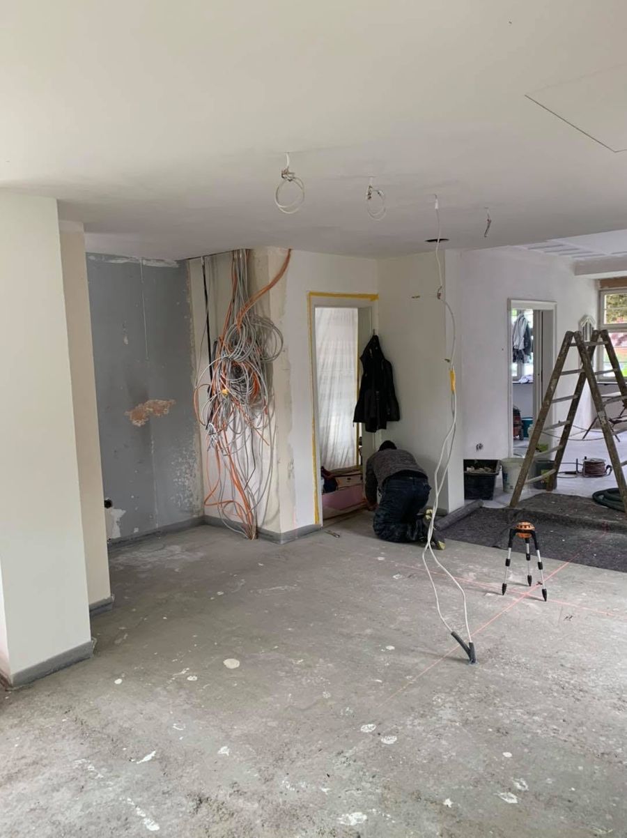 Küchenkomplettsanierung – Rohbau