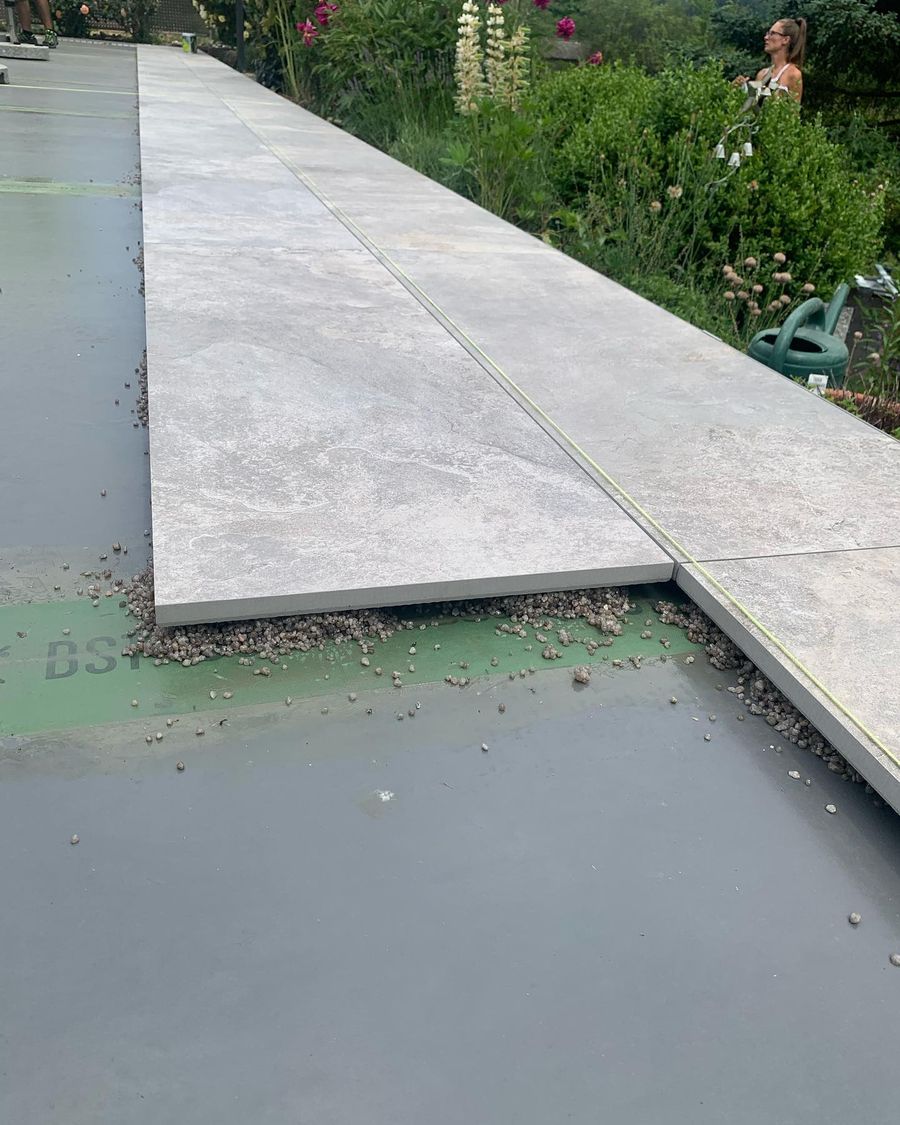 Die letzte Terrassensanierung – Aufbau im BalkuDrop-Verfahren